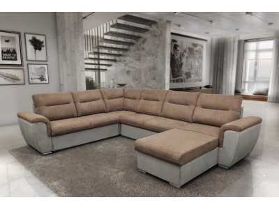 Γωνιακός καναπές - κρεβάτι Washington 2 με 2 αποθηκευτικούς χώρους